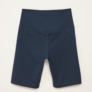 Girlfriend Collective Midnight High-Rise Bike Short XS